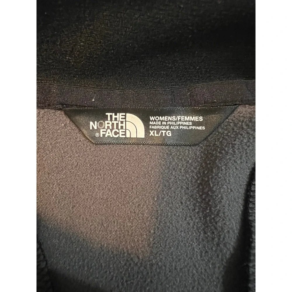 The North Face Mens Black Full‎ Zip Softshell Jacket NF00CP5L Size XL